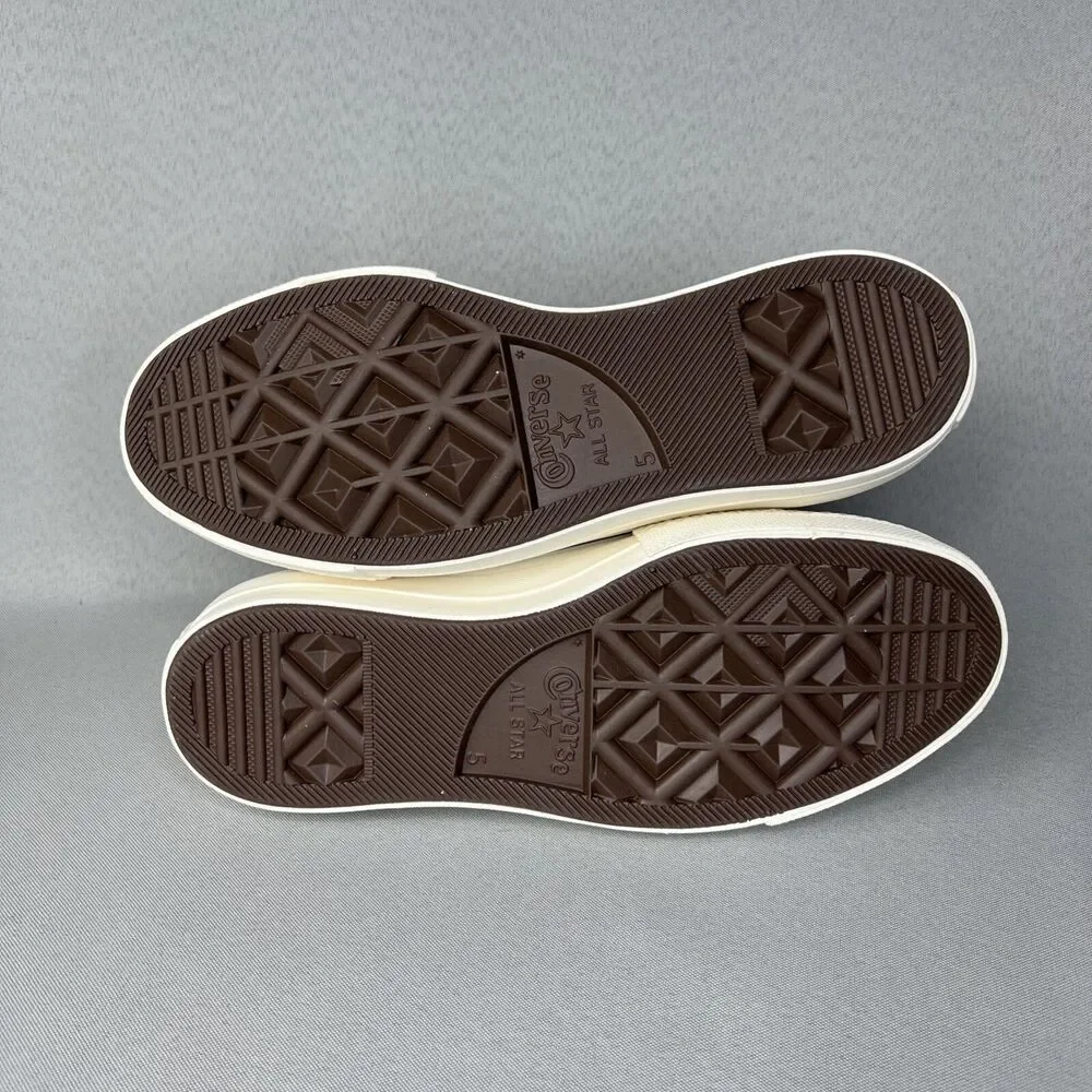 Converse Chuck Taylor All Star Lift Platform Suede Shimmer Womens 7.5 Lilac Shoe - Picture 13 of 13